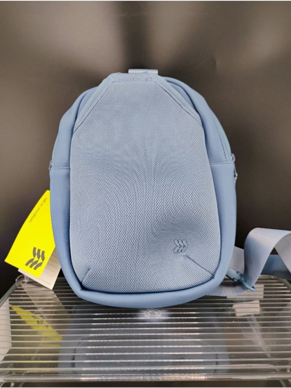 All In Motion Blue Sling Crossbody Bag Adjustable Strap New